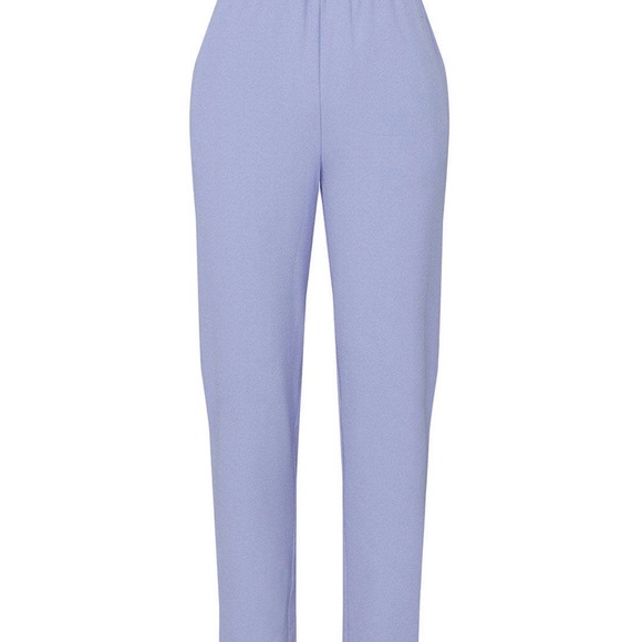 Ganni Light Blue crepe pants - Picture 2 of 5